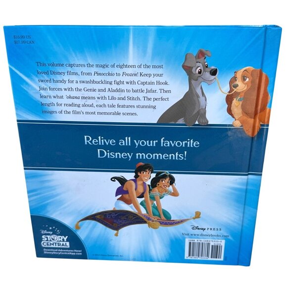 Disney Story Central Disney Storybook Collection 3rd Edition Published 2015 9.5" - Picture 2 of 14